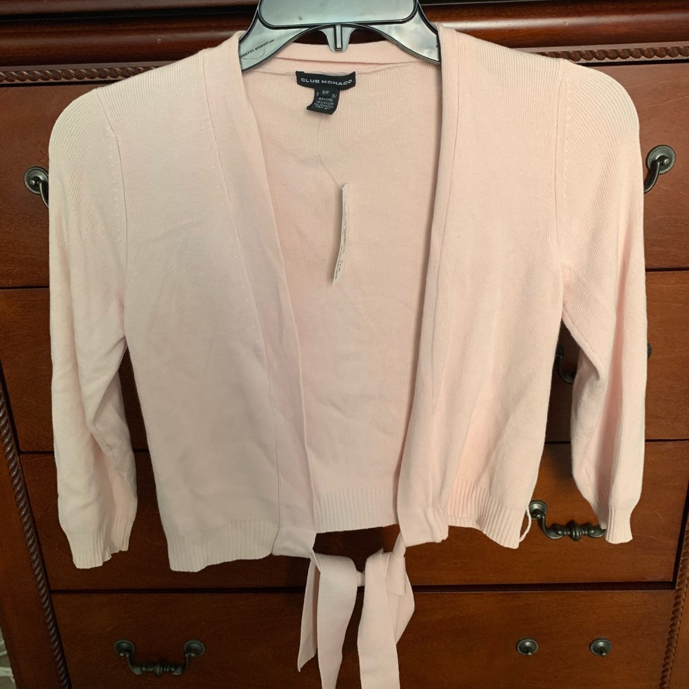 NWT Club Monaco pink wrap size S/P